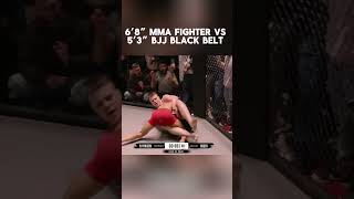 Heavyweight MMA fighter vs Lightweight JiuJitsu black [upl. by Stoeber709]