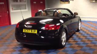 2007 Audi TT Roadster Spoiler amp Roof Operation [upl. by Lyrehs]