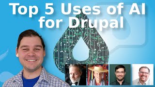 Talking Drupal 455  Top 5 uses of AI for Drupal [upl. by Nichol290]