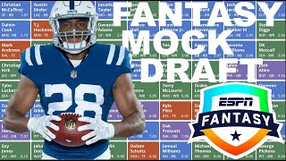 2024 Fantasy Football Mock Draft  12Team 12 PPR  11th Pick [upl. by Jamison26]