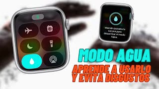 Cómo funciona el modo agua del Apple Watch Báñate tranquilo con el reloj ⌚️💧 [upl. by Enatan]