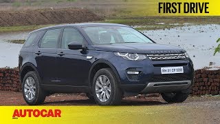 2017 Land Rover Discovery Sport  First Drive  Autocar India [upl. by Charley289]