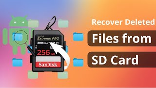 2024 How to Recover Deleted Files from SD Card Easily  Works on Win amp Mac [upl. by Terryn748]