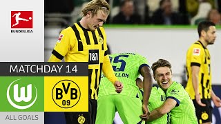 BVB Stay in Title Race  Borussia Dortmund  VfL Wolfsburg 60  MD 31 – Bundesliga 202223 [upl. by Adnih984]