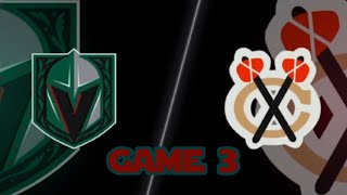 NHL 23  Playoffs Round 2 Game 3  Cambridge Gladiators vs Calgary Chiefs [upl. by Collins]