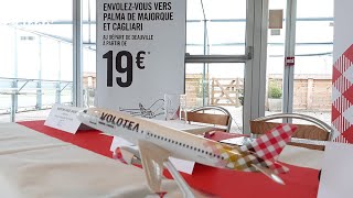 L’aéroport de Deauville accueille la compagnie aérienne Volotea avec deux destinations au soleil [upl. by Belier]