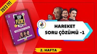 Hareket Soru Çözümü 1  2023 TYT Fizik KAMPI [upl. by Keyek]