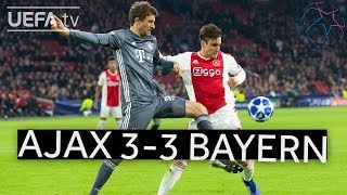 AJAX 33 BAYERN UCL HIGHLIGHTS [upl. by Ardnac]