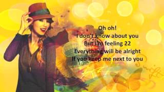 22  Taylor Swift  Karaoke  Instrumental   Lyrics [upl. by Ielirol]