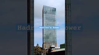 Abseiling Window Cleaners at Hadrians Tower Newcastle shorts skyscraper [upl. by Manley]