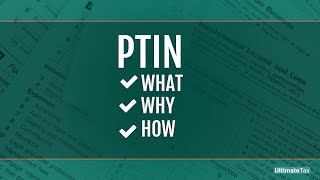 How to Get Your PTIN for Tax Preparers [upl. by Aleahs63]