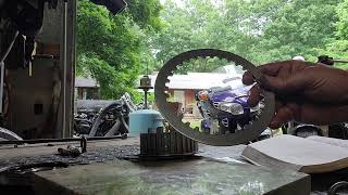 Yamaha Vmax 1200 Clutch replacement [upl. by Muns]