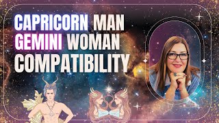 Capricorn Man amp Gemini Woman  Love Compatibility  Zodiac Sign [upl. by Emolas76]