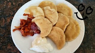 How to make Homemade Potato Perogies  Pierogies aka Potato Vareniki [upl. by Anaehs576]