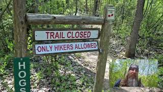 Missouri Hiking  Klondike Park  Hogsback Trail [upl. by Lleda]