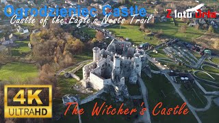 Ogrodzieniec Castle  Castle of the Eagles Nests Trail  The Witchers Castle  4K [upl. by Lah]