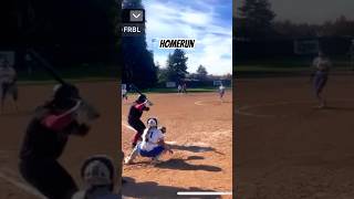 HOMERUN softball baseball14ufastpitchsoftball [upl. by Adur]