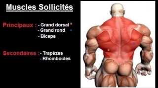 Exercice musculation Dos  quot Traction supination quot [upl. by Bidget]