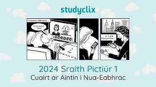 1 Leaving Cert Irish Orals Picture Stories 2024 Sraith Pictiúr 1  Cuairt ar Aintín i Nua Eabhrac [upl. by Areic994]