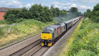 37601 37218 7W78 Crewe Landore Kemps Eye 17 07 24 [upl. by Sanford]