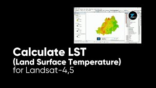 Calculate LST Land Surface Temperature for Landsat5  How to calculate LST for Landsat5 Imagery [upl. by Rue806]