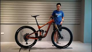 Giant Reign Advanced Pro 1 29 2022 Bike Check [upl. by Koehler13]