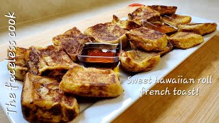 Hawaiian sweet roll French toast [upl. by Ediva]