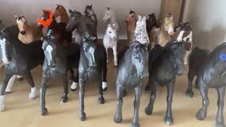 Alle meine SchleichTiere 🐴 🐕 🐈‍⬛ [upl. by Annawaj]