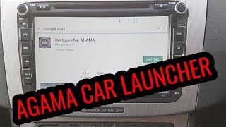 Android car launcher  AGAMA [upl. by Vadnee]