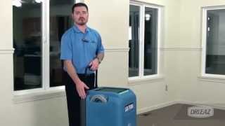 DriEaz LGR 7000XLi Portable Dehumidifier [upl. by Ytirev]