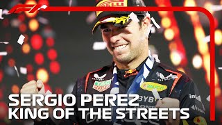 King Of The Streets  Sergio Perez  The Best Of Checo On Street Circuits [upl. by Ethyl196]