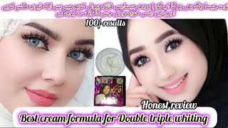 Best cream formula for Double triple whitingHonest reviewKOMAL beauty voice [upl. by Hemetaf125]