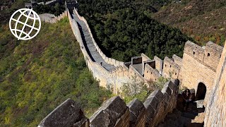 Great Wall of China Jinshanling to Simatai Amazing Places 4K [upl. by Aerdnaid527]