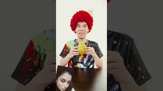 Papaya vs Watermelon vs Lemon vs Strawberry 🍐🍉🍋🍓 life shorts lifehacks funny respect youtube [upl. by Leontyne636]