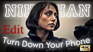 Turn Down Your Phone Edit Ft Nik Khan  Extraction 2  Golshifteh Farahani  Editictions [upl. by Dnalyr]