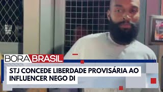 Influencer Nego Di deixa a prisão após STJ conceder liberdade provisória  Bora Brasil [upl. by Litta837]