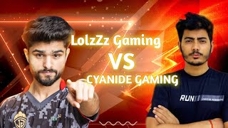 LolzZz Gaming Vs Cyanide Gaming Fight Conqueror Lobby 🥵 [upl. by Aurie]