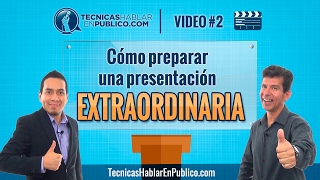 VIDEO 2 de 3  Curso de Oratoria y de Cómo Hablar en Público  TecnicasHablarEnPublicocom [upl. by Settle]