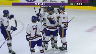 Rhett Pitlick scores his first home Mavericks goal [upl. by Calista]