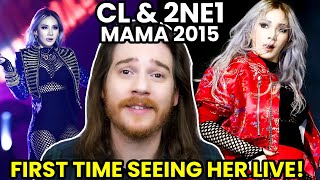 CL amp 2NE1 MAMA 2015 Reaction first time seeing her live [upl. by Petracca]