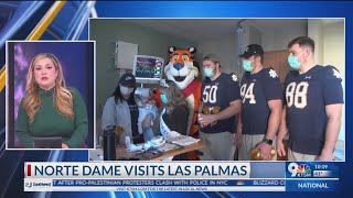 Sun Bowl week festivities events  Visiting teams visit hospitals play golf have fun [upl. by Yrebmik410]