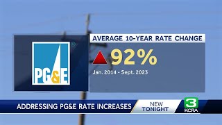 Data PGampE rates going up as utility asks regulators for rate hike [upl. by Ogdan]