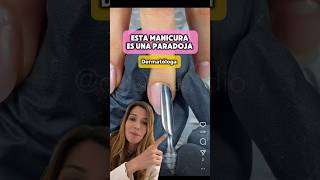 ¡No retires la cutícula en la manicura Dermatóloga explica 💅 uñas cutícula manicura lúnula [upl. by Krell]