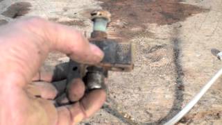 Antique gas furnace cleaning the burners and pilot part 4 [upl. by Brookhouse]