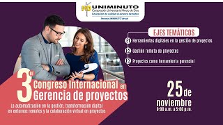 Tercer Congreso Internacional en Gerencia de Proyectos [upl. by Shriner]