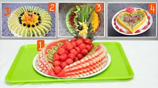 9 FRUIT CENTERPIECES FOR PARTIES IN THE NEW YEAR 2021  Beautiful Sliced Fruit [upl. by Etat135]