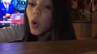 Jenna Ortega Instagram Livestream  19th December 2018 [upl. by Anyaj]