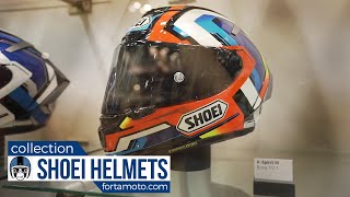 Shoei helmet collection 2018  FortaMotocom [upl. by Aseyt952]