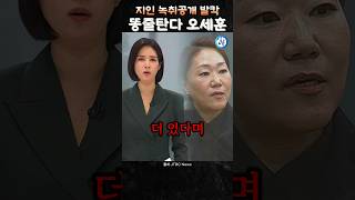 똥줄탄다 오세훈 지인녹취 공개 발칵강혜경 3300만원 더있다 [upl. by Elma932]