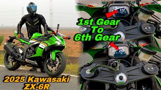 2025 ZX6R TOP SPEED  Detailed Review amp Exhaust Sound  Is it Better than Z900 [upl. by Jaunita]